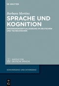 Cover: Sprache und Kognition - De Gruyter