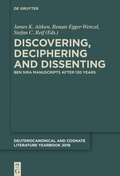 Cover: Discovering, Deciphering and Dissenting - De Gruyter
