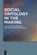 Cover: Social Ontology in the Making - De Gruyter