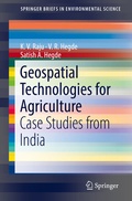 Cover: Geospatial Technologies for Agriculture - Springer