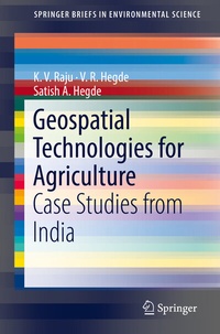 Abbildung von: Geospatial Technologies for Agriculture - Springer