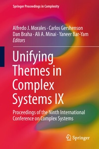 Enlarge image Cover: Unifying Themes in Complex Systems IX - Springer