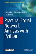 Cover: Practical Social Network Analysis with Python - Springer