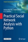 Cover: Practical Social Network Analysis with Python - Springer