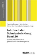 Cover: Jahrbuch der Schulentwicklung. Band 20 - Beltz Juventa