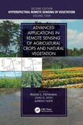 Cover: Advanced Applications in Remote Sensing of Agricultural Crops and Natural Vegetation - CRC Press