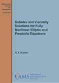 Cover: Sobolev and Viscosity Solutions for Fully Nonlinear Elliptic and Parabolic Equations - American Mathematical Society