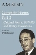 Cover: A.M. Klein: Complete Poems - University of Toronto Press
