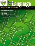 Cover: Common Core Practice Language Grade 1 - Newmark Learning