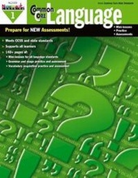 Enlarge image Cover: Common Core Practice Language Grade 1 - Newmark Learning