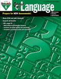 Cover: Common Core Practice Language Grade 6 - Newmark Learning