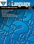 Cover: Common Core Practice Language Grade 5 - Newmark Learning