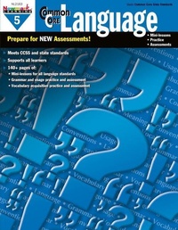 Enlarge image Cover: Common Core Practice Language Grade 5 - Newmark Learning