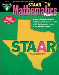 Enlarge image Cover: Staar Mathematics Practice Grade 6 II Teacher Resource - Newmark Learning