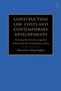 Bild: Construction Law, Costs and Contemporary Developments: Drawing the Threads Together - Hart Publishing