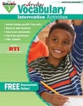 Cover: Everyday Vocabulary Intervention Activities for Grade 1 Teacher Resource - Newmark Learning