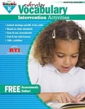 Cover: Everyday Vocabulary Intervention Activities for Grade K Teacher Resource - Newmark Learning