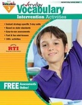 Cover: Everyday Vocabulary Intervention Activities for Grade 3 Teacher Resource - Newmark Learning