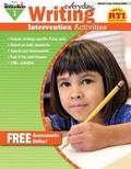 Cover: Everyday Writing Intervention Activities Grade 1 Book Teacher Resource - Newmark Learning