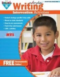 Cover: Everyday Writing Intervention Activities Grade K Book Teacher Resource - Newmark Learning