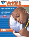 Cover: Everyday Writing Intervention Activities Grade 5 Book Teacher Resource - Newmark Learning