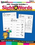Cover: 100+ Essential Activities for Sight Words Teacher Resource - Newmark Learning