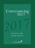 Cover: Conveyancing 2017 - Avizandum Publishing Ltd