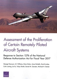 Enlarge image Cover: Assessment of the Proliferation of Certain Remotely Piloted Aircraft Systems - RAND