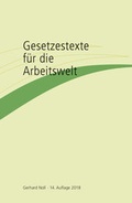 Cover: Gesetzestexte f&uuml;r die Arbeitswelt - ver.di Bildung + Beratung