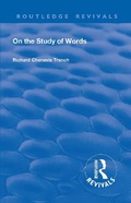 Cover: Revival: On the Study of Words (1904) - Routledge