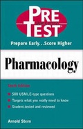 Cover: Pre-test Self-assessment and Review: Pharmacology - McGraw-Hill Education (ISE Editions)
