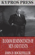 Cover: Random Reminiscences of Men and Events - Charles River Editors