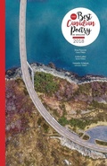 Cover: The Best Canadian Poetry in English 2018 - Tightrope Books