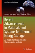Cover: Recent Advancements in Materials and Systems for Thermal Energy Storage - Springer