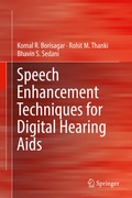 Cover: Speech Enhancement Techniques for Digital Hearing Aids - Springer