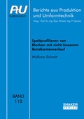 Cover: Spaltprofilieren von Blechen mit nicht-linearem Bandkantenverlauf - Shaker