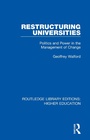 Cover: Restructuring Universities - Routledge