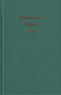 Enlarge image Cover: Renaissance Papers 2017 - Camden House Inc