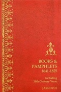 Cover: Books & Pamphlets 1641-1825 - Jarndyce