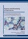 Cover: Science and Processing of Cast Iron XI - Trans Tech Publications Ltd