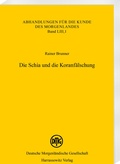 Cover: Die Schia und die Koranf&auml;lschung - Harrassowitz Verlag