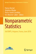 Cover: Nonparametric Statistics - Springer