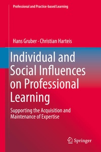 Enlarge image Cover: Individual and Social Influences on Professional Learning - Springer