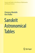 Cover: Sanskrit Astronomical Tables - Springer