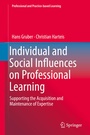 Cover: Individual and Social Influences on Professional Learning - Springer