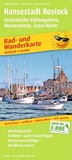 Cover: Publicpress Rad- und Wanderkarte Hansestadt Rostock, Ostseebad Warnemünde 1:50.000 - freytag & berndt