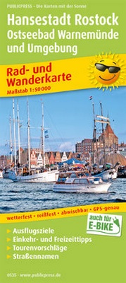 Abbildung von: Hansestadt Rostock, Ostseebad Warnemünde - Freytag-Berndt und ARTARIA