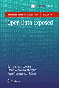 Abbildung von: Open Data Exposed - T.M.C. Asser Press
