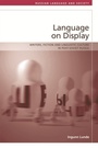 Cover: Language on Display - Edinburgh University Press