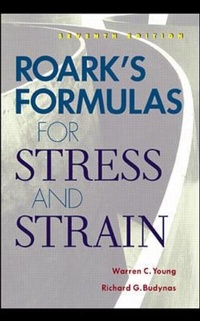 Enlarge image Cover: Roark's Formulas for Stress and Strain - McGraw-Hill Professional